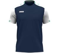 JAKO Camiseta Infantil Dynamic, Azul Marino/Blanco/Menta, 128