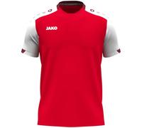 JAKO Camiseta Infantil Dynamic, Rojo/Blanco/Rojo Oscuro, 140