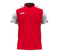 JAKO Camiseta Infantil Dynamic, Rojo/Blanco/Rojo Oscuro, 152