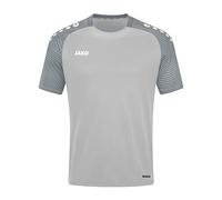 JAKO Camiseta Performance Hombre, Gris Suave/Gris Piedra, L