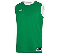 JAKO Camiseta Reversible Change 2.0, Hombre, Verde y Blanco, Extra-Large