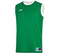 JAKO Camiseta Reversible Change 2.0 para Hombre, Color Verde/Blanco, L