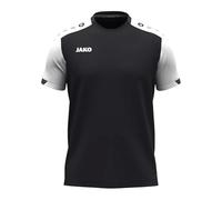 JAKO Camiseta Unisex Dynamic, Negro/Blanco/Antracita, S