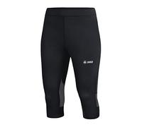 JAKO Capri Run 2.0 Hose Pantalón para Mujer, Negro, 36