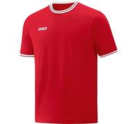 JAKO Centro 2.0 Camiseta de Disparo, Unisex niños, Rojo/Blanco, 13-14 Años