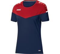 JAKO Champ 2.0 Camiseta, Hombre, Azul Marino/Rojo, Medium