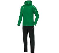 JAKO Chándal clásico con capucha para hombre, color verde, talla 4XL