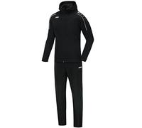 JAKO Chándal clásico con capucha para hombre, negro, XL