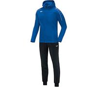 JAKO Chándal clásico con capucha para mujer, poliéster, azul, talla 34