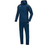 JAKO Chándal clásico met capuchon Pr para hombre, azul oscuro/Citro, M EU
