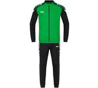 JAKO Chándal de poliéster Performance, Verde Claro y Negro, 140 Unisex niños