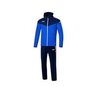 JAKO Chándal infantil Champ 2.0 con capucha, azul royal/marino, 164, M9620