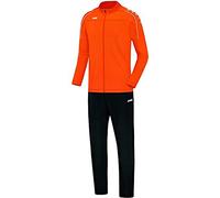 JAKO Chándal infantil Classico, naranja neón, talla 152, M9550