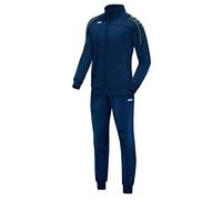JAKO Chándal Infantil de poliéster Classico, Azul Oscuro/Amarillo, 164, M9150