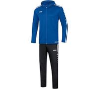 JAKO Chándal infantil Striker 2.0 con capucha, azul y blanco, 140, M9619