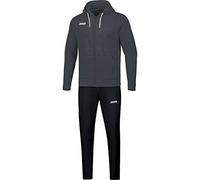 JAKO Chándal para hombre Base con capucha, antracita, XL