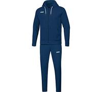 JAKO Chándal para hombre Base con capucha, color azul marino, XXL, M9665