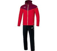 JAKO Chándal para hombre Champ 2.0 con capucha, rojo/vino rojo, talla 3XL, M9620
