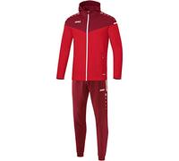 JAKO Chándal para hombre de poliéster Champ 2.0 con capucha, rojo vino, talla XXL, M9420