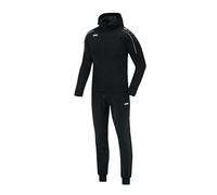 JAKO Chándal para hombre de poliéster Classico con capucha, negro, S, M9450