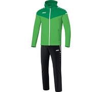 JAKO Chándal para mujer Champ 2.0 con capucha, verde suave/verde deportivo, 40, M9620