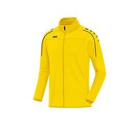 JAKO Chaqueta de entrenamiento para hombre Classico con cremallera completa., Hombre, Chaqueta deportiva, 8750, amarillo, large