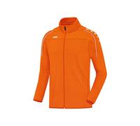 JAKO Chaqueta de entrenamiento para hombre Classico con cremallera completa., Hombre, Chaqueta deportiva, 8750, naranja neón, medium