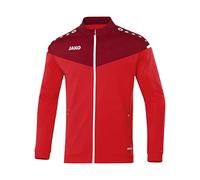 JAKO Chaqueta de poliéster Champ 2.0 para hombre, Hombre, Chaqueta de poliéster., 9320, Rojo/vino., medium