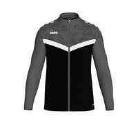 JAKO Chaqueta de poliéster Iconic Deportiva, Negro/Antracita, Medium para Hombre
