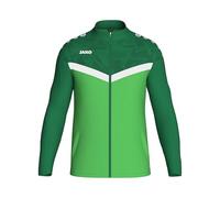 JAKO Chaqueta de poliéster Iconic, Verde Suave/Verde Deportivo, Large para Hombre