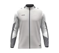 JAKO Chaqueta de poliéster para niños, Dynamic, gris claro/blanco/gris, 140