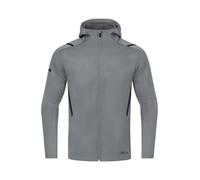 JAKO Chaqueta deportiva 'Challenge' gris / negro XL gris / negro