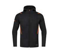 JAKO Chaqueta deportiva 'Challenge' naranja / negro 4XL naranja / negro