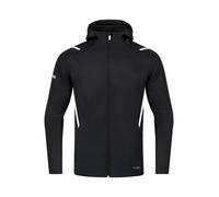 JAKO Chaqueta deportiva 'Challenge' negro / blanco M negro / blanco