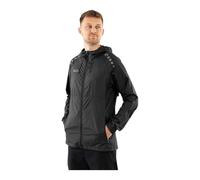 JAKO Chaqueta ligera unisex Light Flow, negra, L