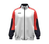 JAKO Chaqueta tejida unisex Dynamic, blanco/coral/azul marino, XL