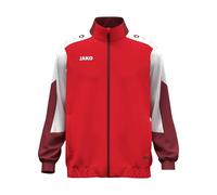 JAKO Chaqueta tejida unisex Dynamic, rojo/blanco/rojo oscuro, S