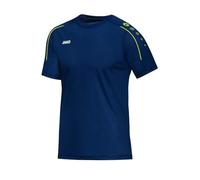 Jako Classico - Camiseta de, Hombre, Classico, Nightblue/Citro, 4XL