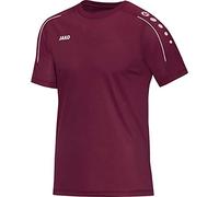Jako Classico Camiseta Infantil, Talla 128, Bordeaos