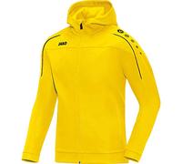 JAKO Classico Chaqueta con Capucha, Infantil, Amarillo, 164