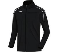 Jako Classico - Chaqueta de Entrenamiento con Abertura Lateral de Cremallera para, Todo el año, Infantil, Color Negro, tamaño 152