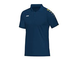 JAKO Classico Poloshirt BlauGelb 3XL