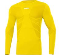 JAKO Comfort 2.0 Manga Larga, Hombre, Amarillo, Large