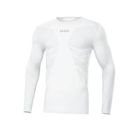 JAKO Comfort 2.0 Manga Larga, Hombre, Blanco, Large