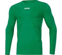 JAKO Comfort 2.0 Manga Larga, Hombre, Verde Deportivo, Small
