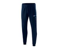 Jako Competition 2.0 Pantalones de poliéster, Hombre, Azul Marino/Azul Celeste, Small