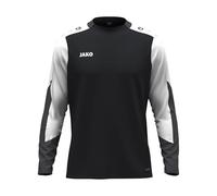 JAKO Dynamic 152 - Camiseta de Manga Larga para niños, Color Negro/Blanco/Antracita, 152