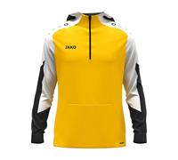 JAKO Dynamic Zip Hoodie - Sudadera con Capucha cómoda y Transpirable Hecha de 100% poliéster Reciclado