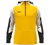 JAKO Dynamic Zip Hoodie - Sudadera con Capucha cómoda y Transpirable Hecha de 100% poliéster Reciclado