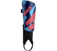 JAKO Espinilleras Unisex River Classic, Skyblue/Navy/Coral, L